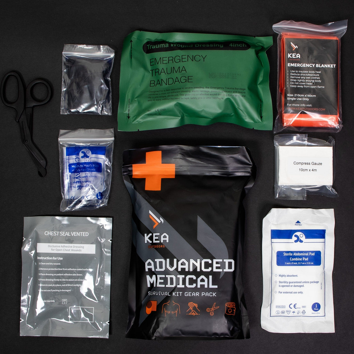 Med Pack Rope Advanced Medical Pack