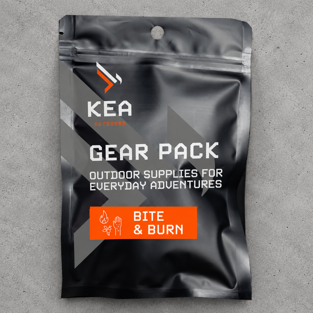 KEA Bite and Burn Pack on a grey background