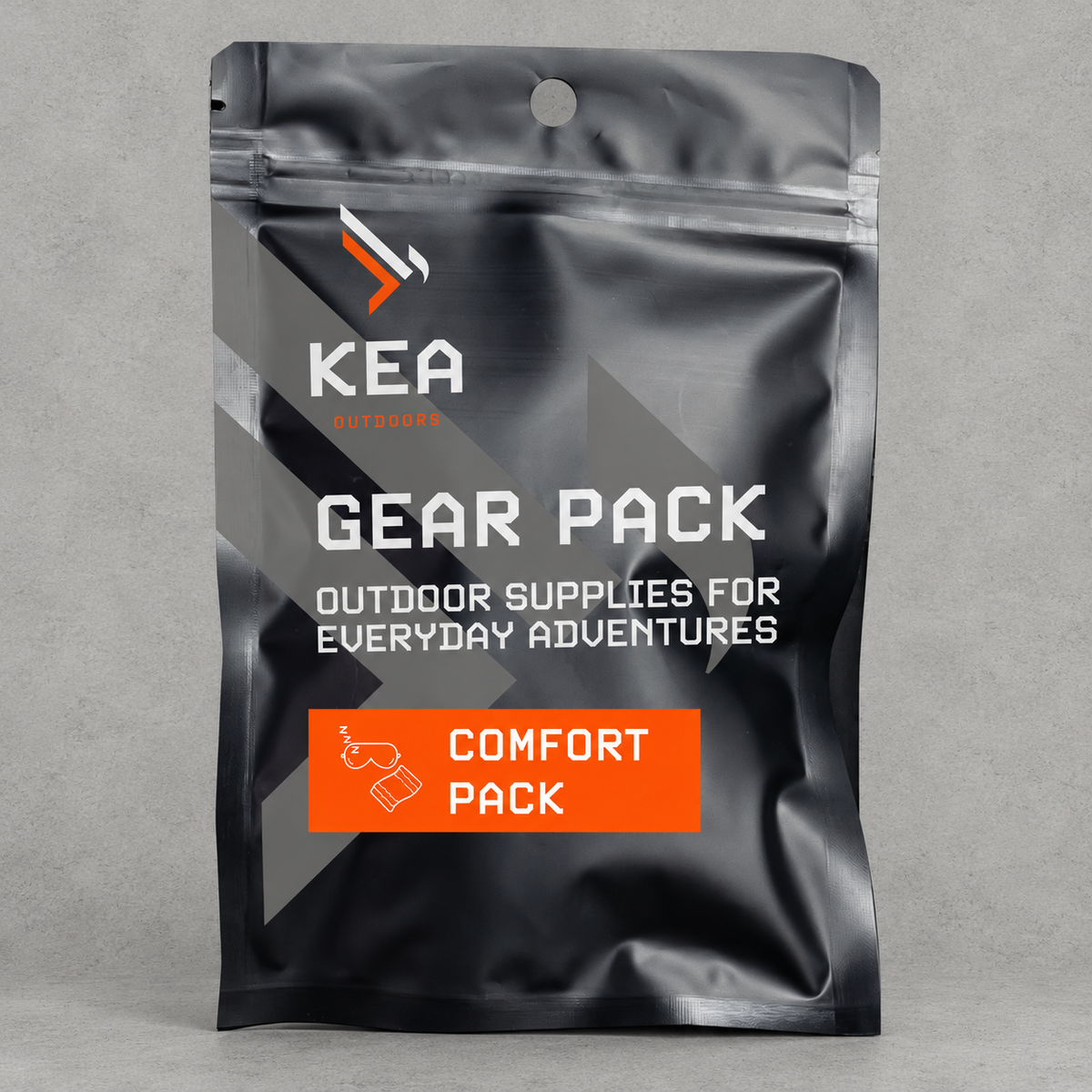 KEA Sleep and Comfort Pack on a grey background
